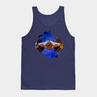 Galaxy imperial space ship Tank Top